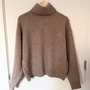 H&M turtleneck wool blend sweater